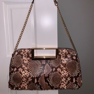 Michael Kors Snakeprint bag